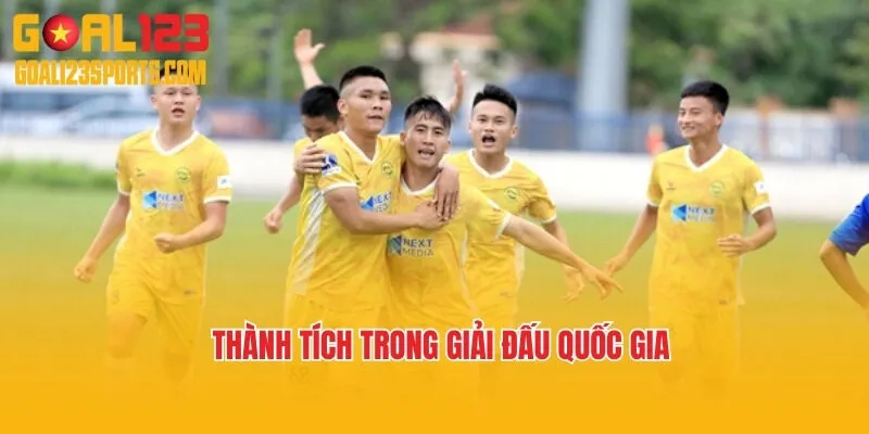 Thành tích trong Giải đấu Quốc gia